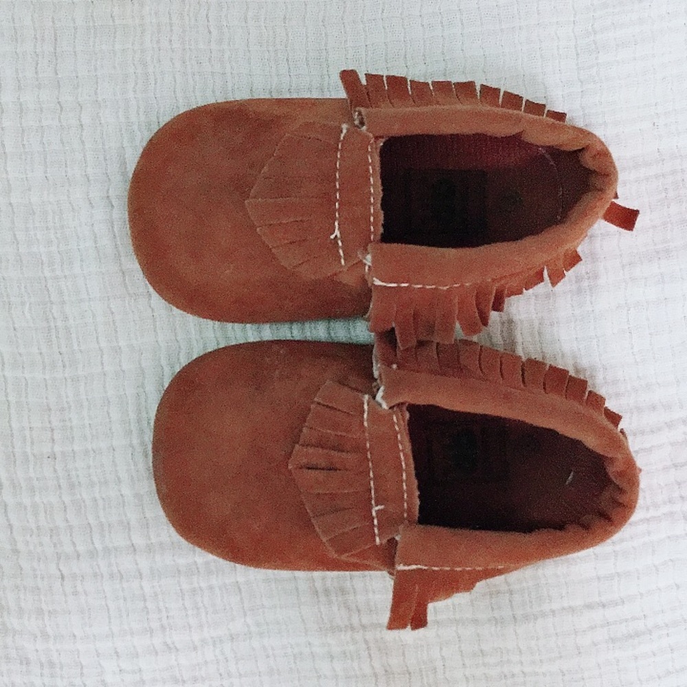 Baby unisex moccasins